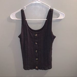 Button Up Tank Top